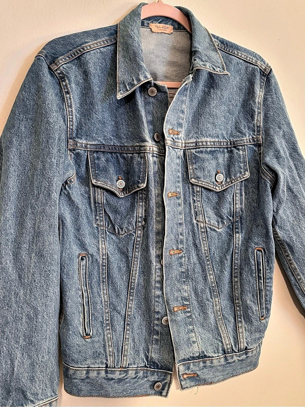 John Galt Women's Denim Jean Jacket in Blue Like New